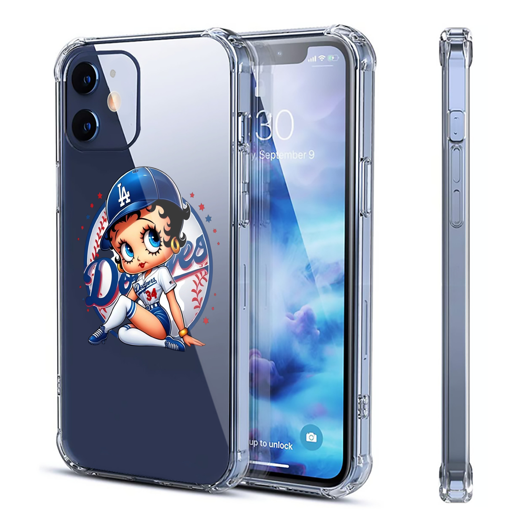  Clear IPhone 12 Case – Soft TPU With UV Print – Enhanced Drop Protection, Precise Fit, Anti-Fingerprint, Customizable Design, Scratch-Resistant, Yellow-Resistant